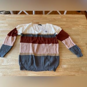 (💚 $5 when you bundle) Pretty Garden Fall Sweater - Small - NWT